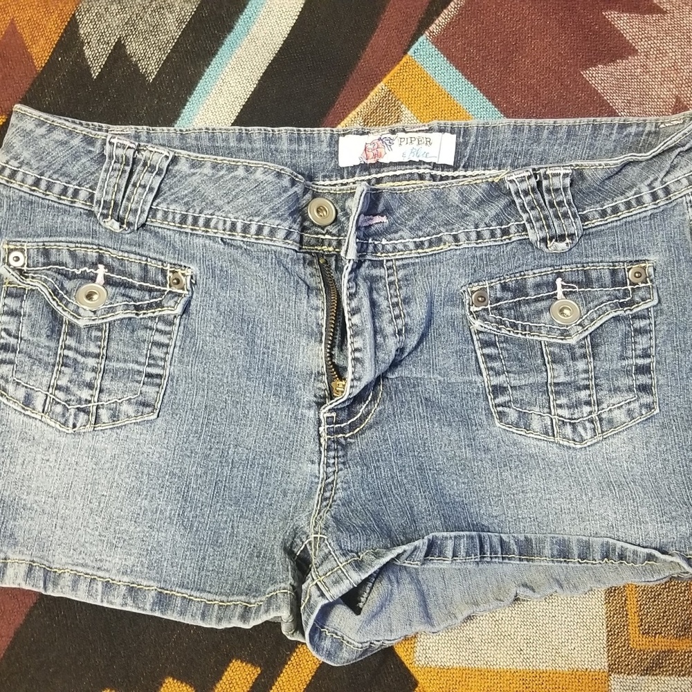 Blue Jean Shorts